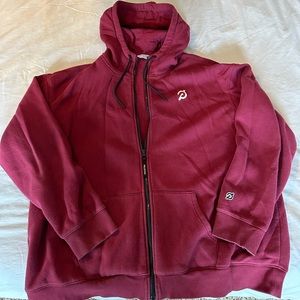 Peloton Full Zip hoodie XXL